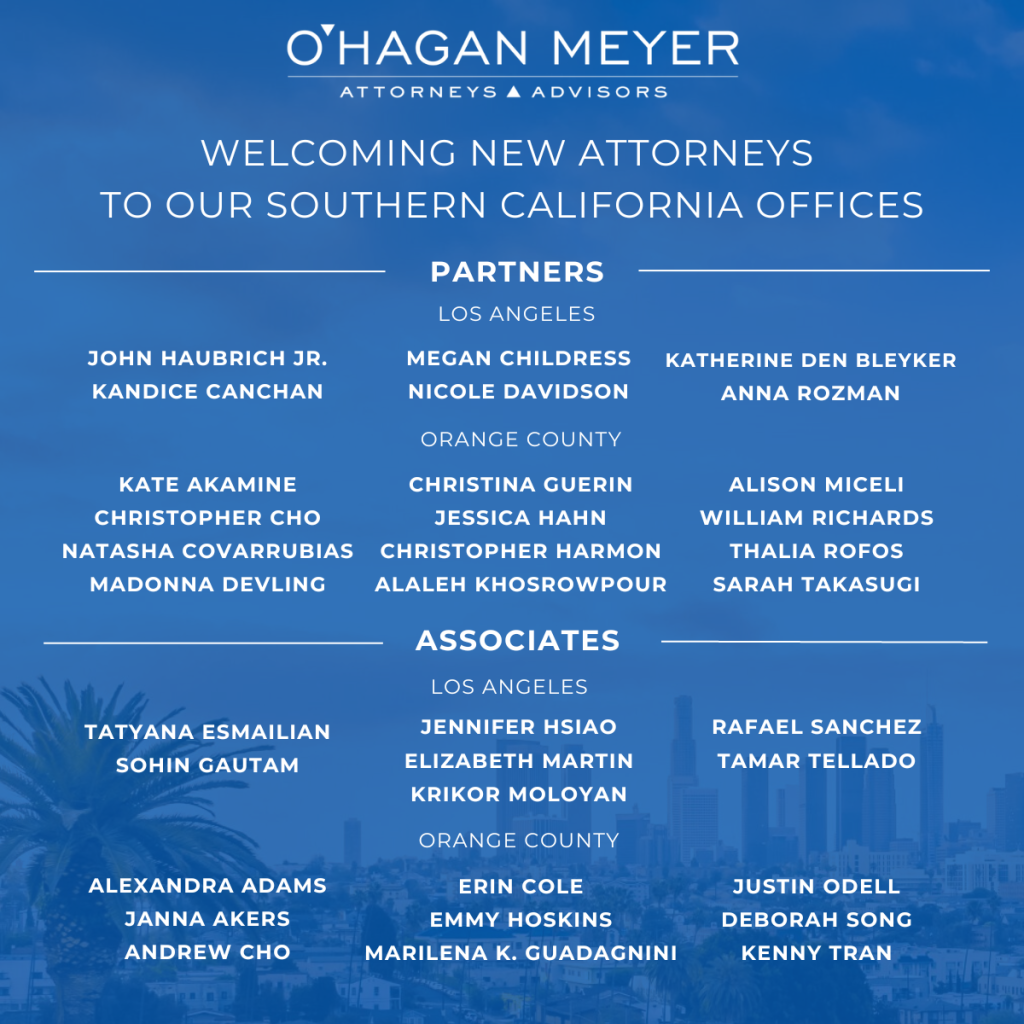 List of new attorney names.