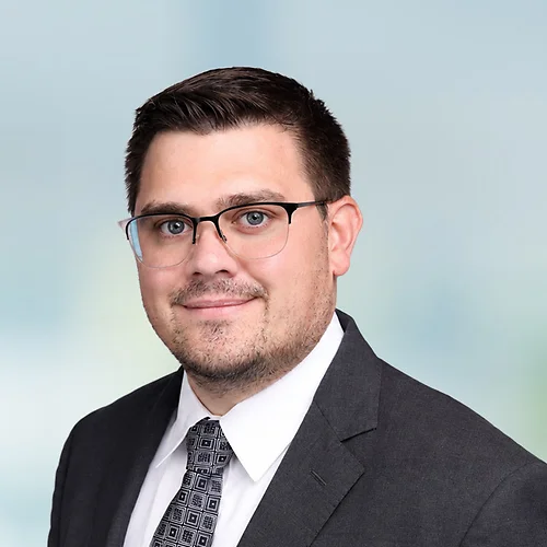 A photo of attorney Art Murphy against a softly blurred office background